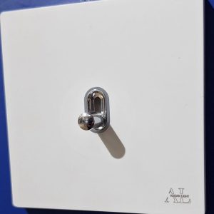 Включатель ретро 1-ый белый Augan Light