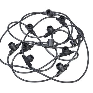 Гирлянда belt light-E27 навесная 3 патрона 10м. (FAN)